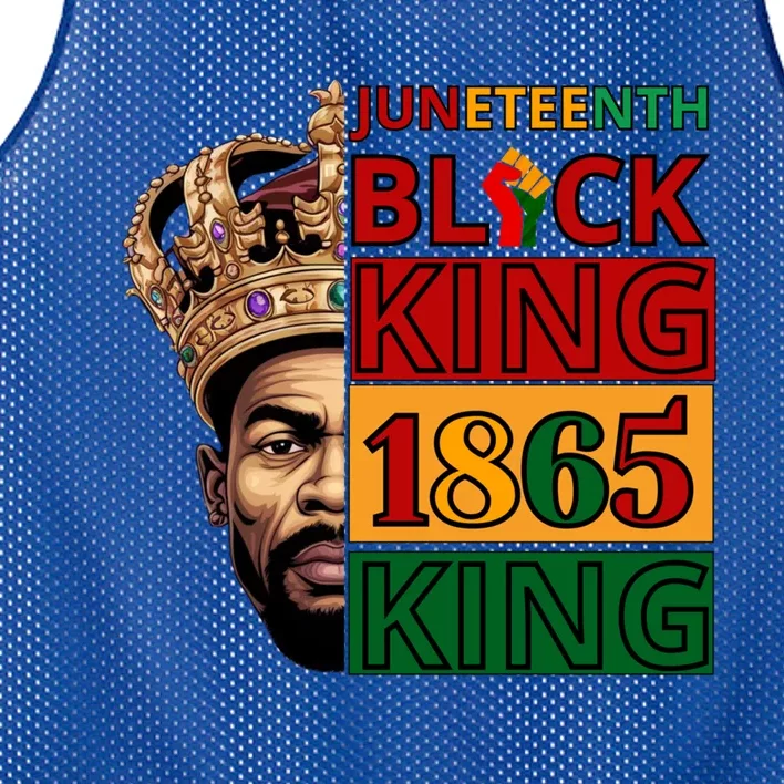 Junenth Black King Nutritional Facts Pride African Gift Mesh Reversible Basketball Jersey Tank