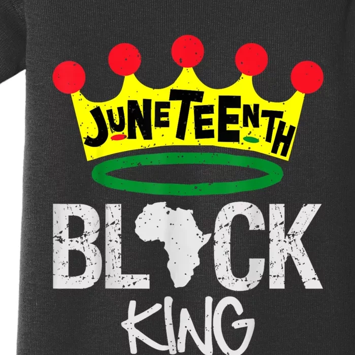 Juneteenth Black King Black Power Black History Month Baby Bodysuit