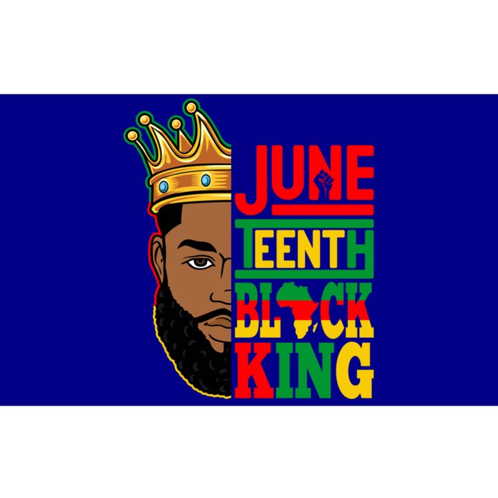 Juneteenth Black King Freedom Fist Celebrating 1865 Gift Bumper Sticker