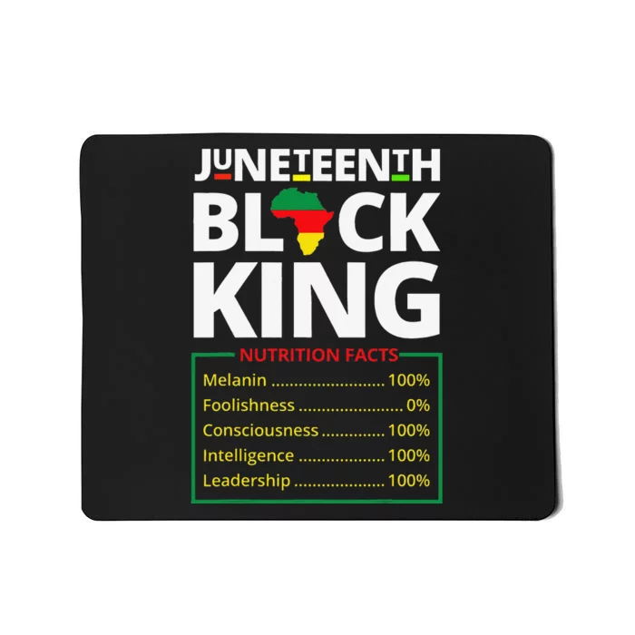 junenth black king melanin dad fars day Mousepad