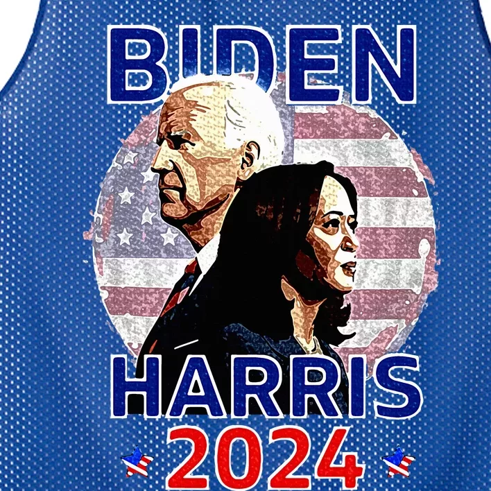 Joe Biden Kamala Harris Democrat Campaign 2024 Mesh Reversible Basketball Jersey Tank