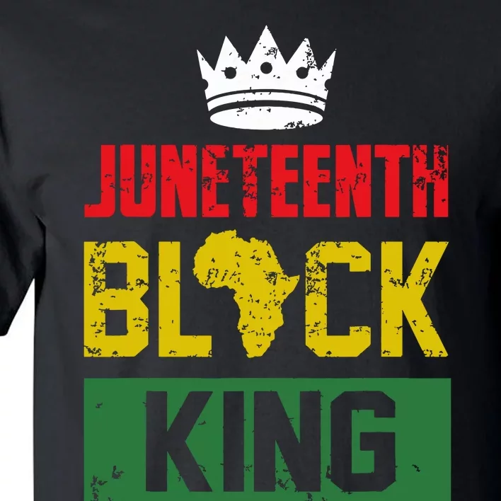 Juneteenth Black King Nutritional Facts Boy Juneteenth Tall T-Shirt