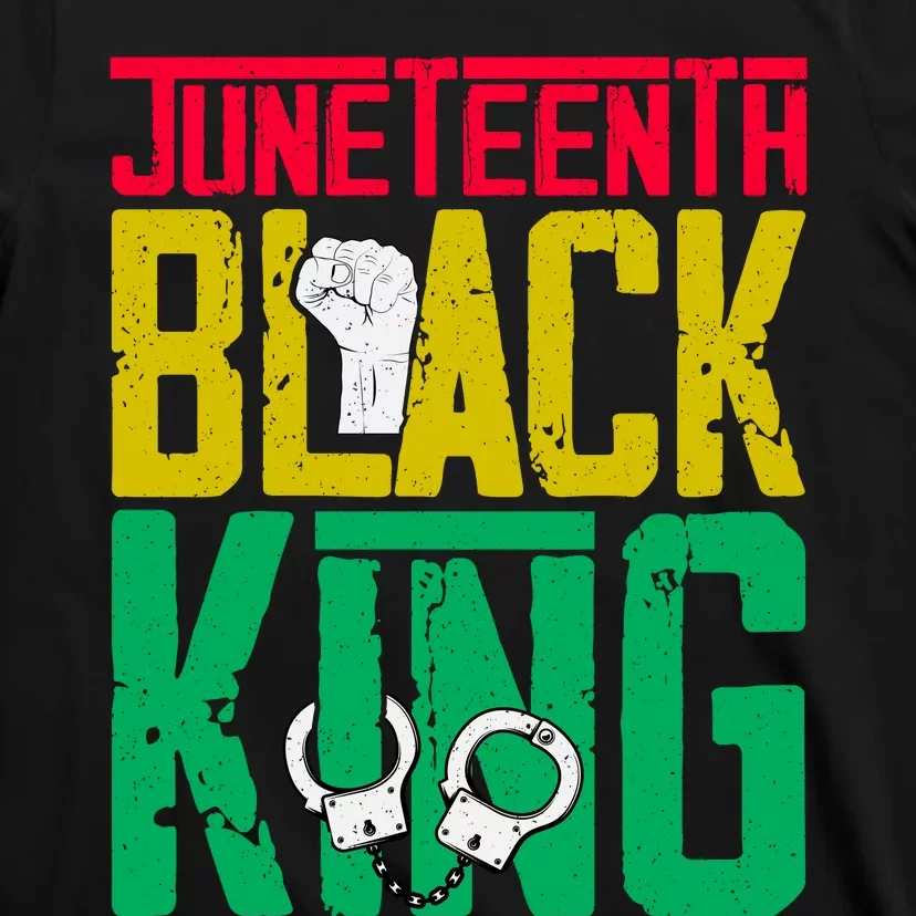 Juneteenth Black King Celebration Graphic T-Shirt