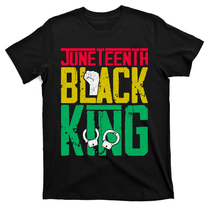 Juneteenth Black King Celebration Graphic T-Shirt