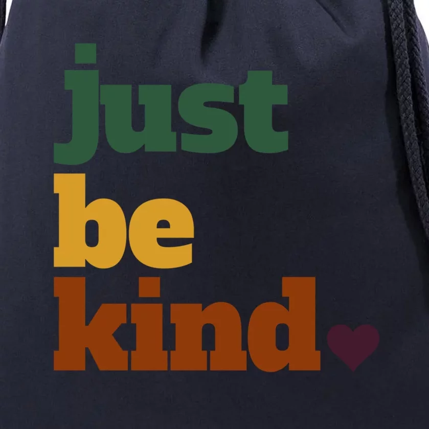 Just Be Kind Gift Drawstring Bag