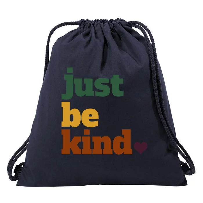 Just Be Kind Gift Drawstring Bag