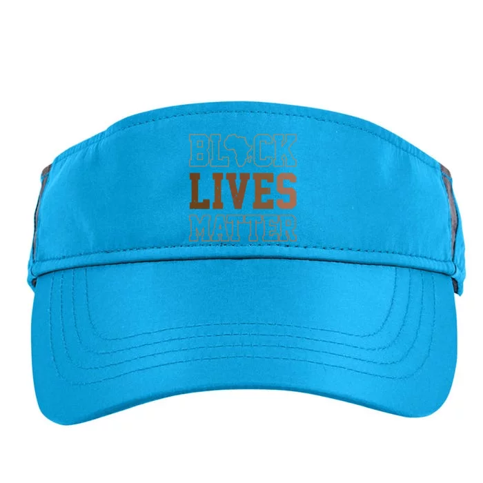 Juneteenth Black Lives Matter Blm Black History Gift Adult Drive Performance Visor