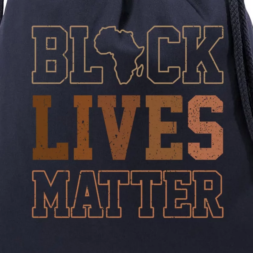 Juneteenth Black Lives Matter Blm Black History Gift Drawstring Bag