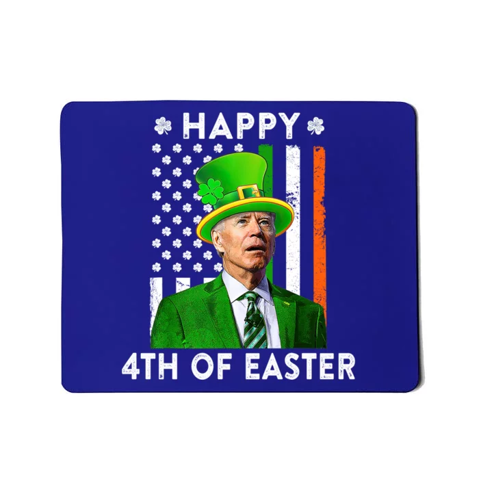 Joe Biden Leprechaun Happy 4th Of Easter Funny Patricks Day Gift Mousepad