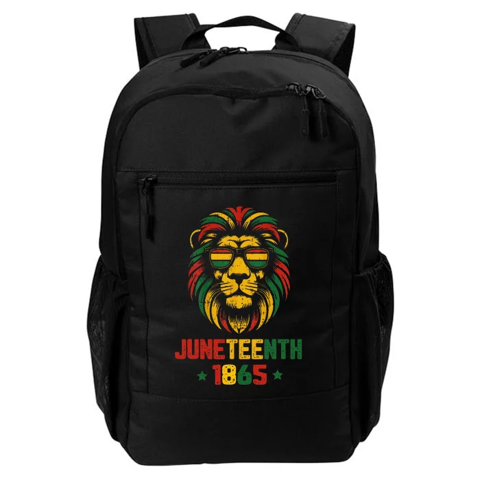 Juneteenth Black Lion 1865 King African American Daily Commute Backpack