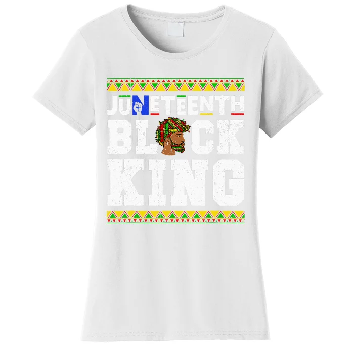 Juneteenth Black Melanin King History Month African Women's T-Shirt