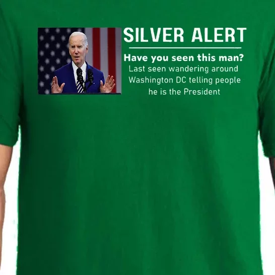 Joe Biden Money Silver Alert Political Presidential Election Pajama Set