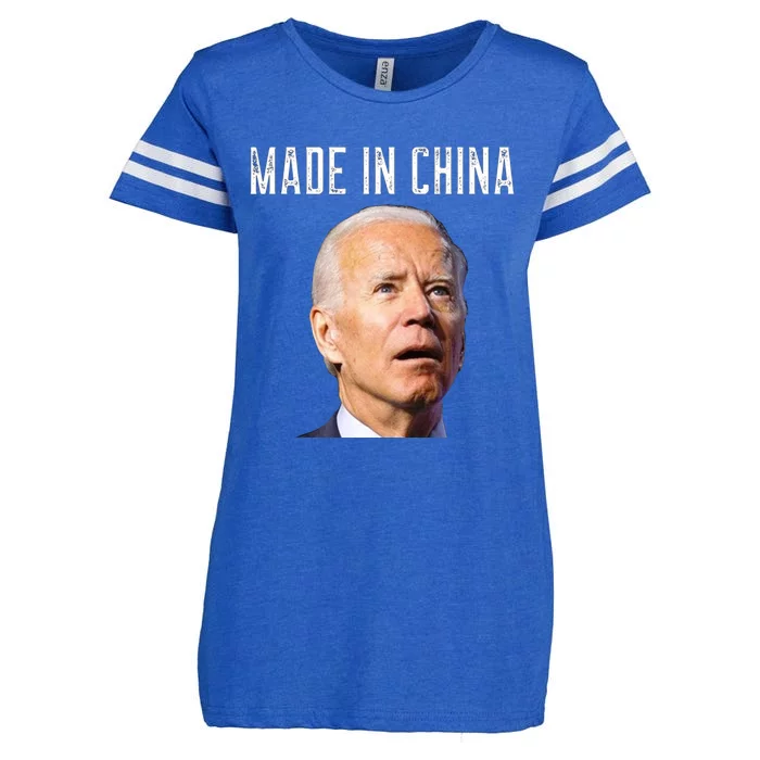 Joe Biden Made In China Joe Biden Is An Idiot Enza Ladies Jersey Football T-Shirt