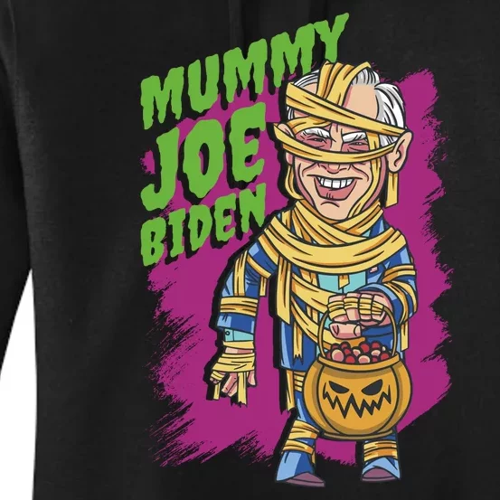 Joe Biden Mummy Women's Pullover Hoodie