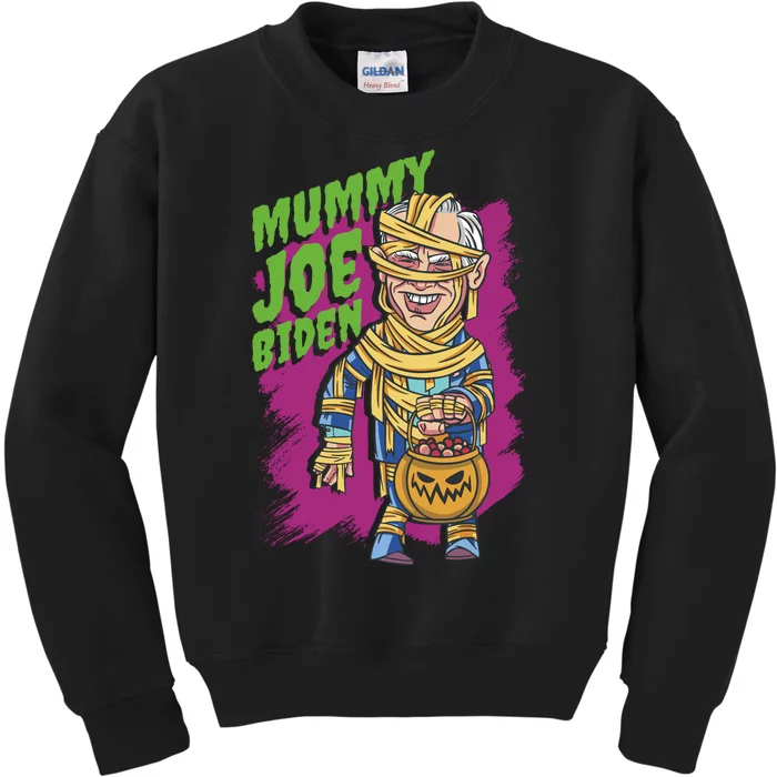 Joe Biden Mummy Kids Sweatshirt