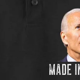 Joe Biden Made In China Joe Biden Is An Idiot Dry Zone Grid Performance Polo