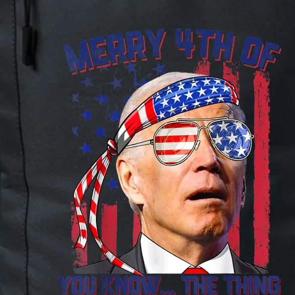 Joe Biden Merry 4th Of You Know The Thing, Joe Biden 4th Of July Daily Commute Backpack