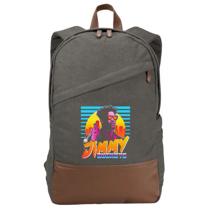 Jimmy Buckets Miami Outrun Cotton Canvas Backpack