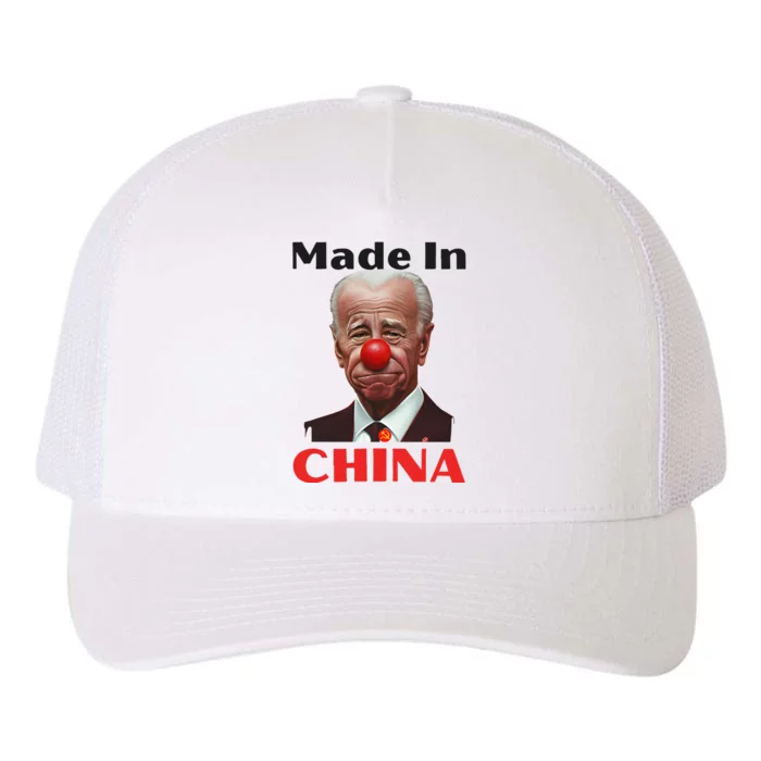 Joe Biden Made In China Maga 2024 Trump Yupoong Adult 5-Panel Trucker Hat