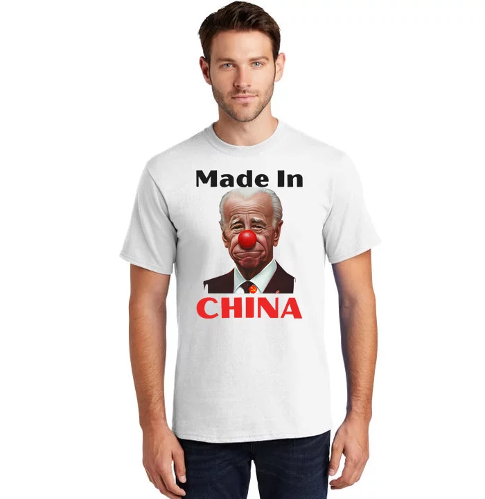 Joe Biden Made In China Maga 2024 Trump Tall T-Shirt