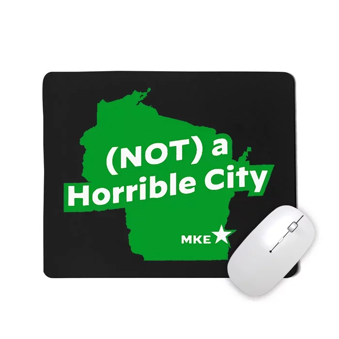 Joe Biden Not A Horrible City Milwaukee Anti Donald Trump Mousepad