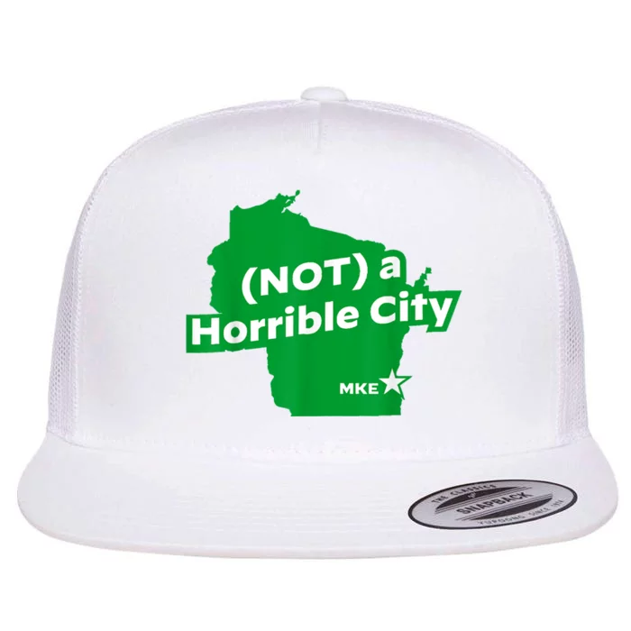 Joe Biden Not A Horrible City Milwaukee Anti Donald Trump Flat Bill Trucker Hat