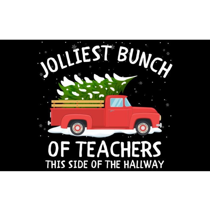 Jolliest Bunch Of Teachers This Side Of The Hallway Bumper Sticker