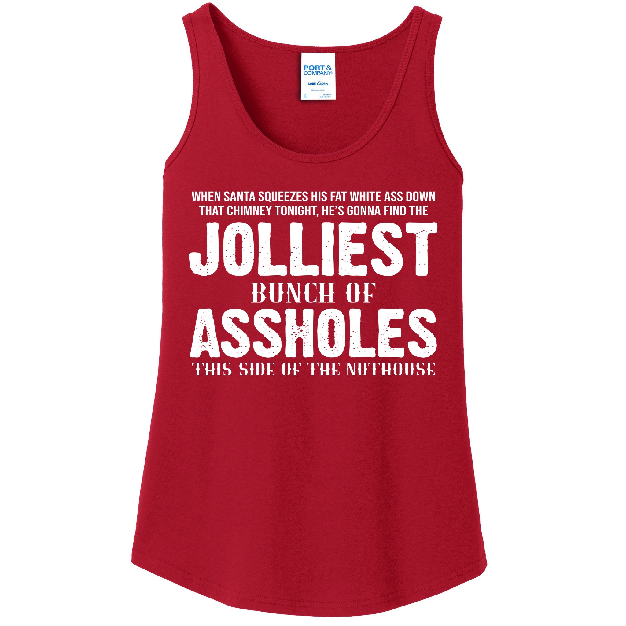 Jolliest Bunch Of Assholes Funny Christmas Vacation Ladies