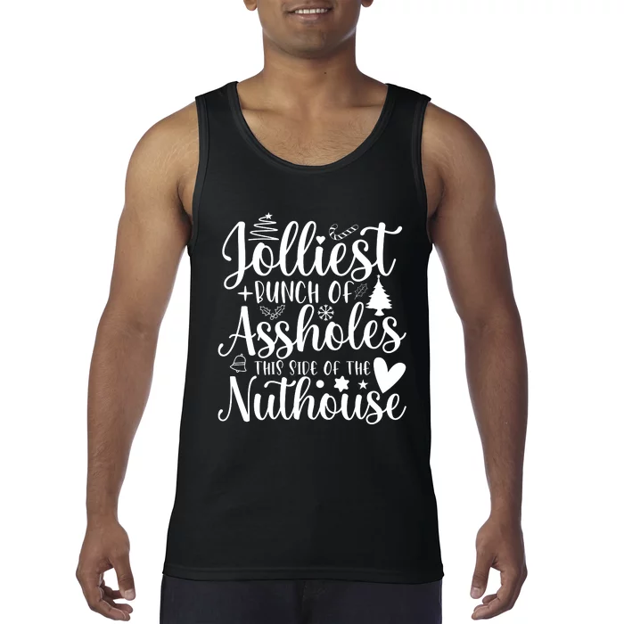 Jolliest Bunch Of Merry Folks Tank Top