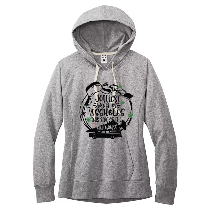 Jolliest Bunch Of Assholes This Side Of The Nuthouse Women's Fleece Hoodie