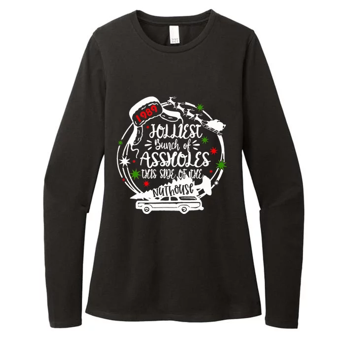 Jolliest Bunch Of Assholes This Side Of The Nut House Xmas Womens CVC Long Sleeve Shirt