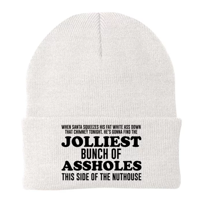 Jolliest Bunch Of Aholes Knit Cap Winter Beanie