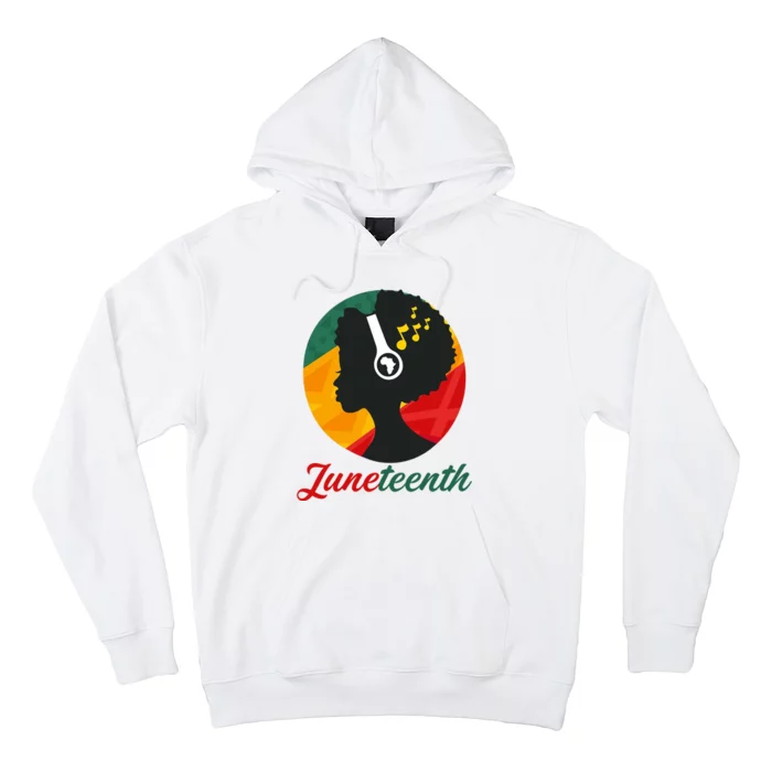 Juneteenth Black Pride Music Hoodie