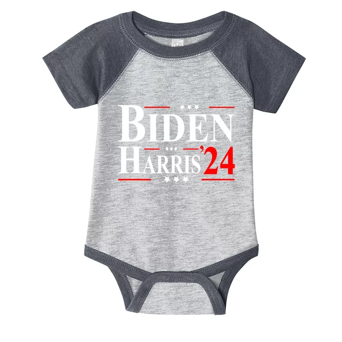 Joe Biden President Kamala Harris 2024 Infant Baby Jersey Bodysuit