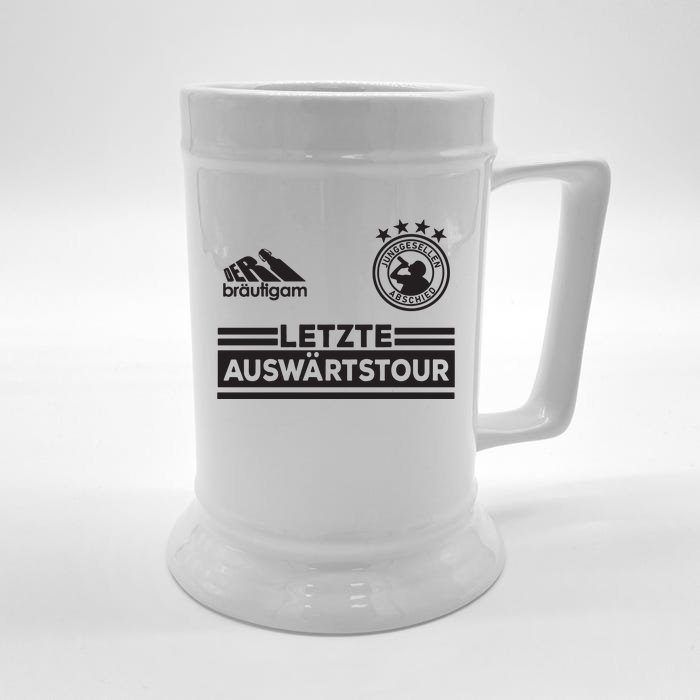 Jga Bachelor Party Front & Back Beer Stein