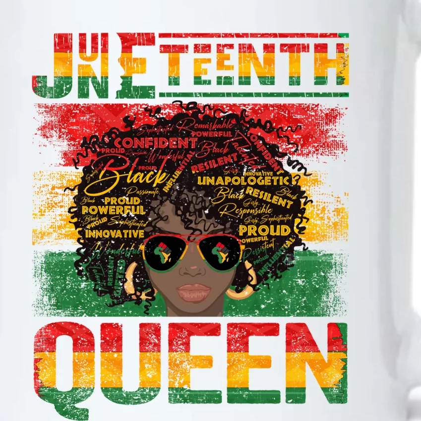 Juneteenth Black Queen Melanin Blm Black History Month Great Gift Black Color Changing Mug