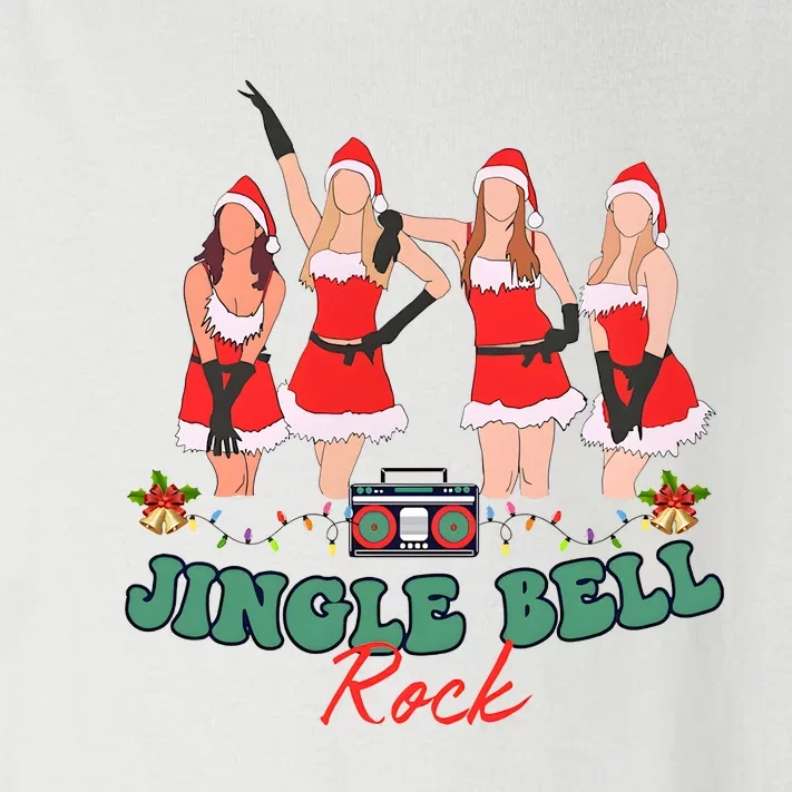 Jingle Bell Rock Girls Christmas Toddler Long Sleeve Shirt