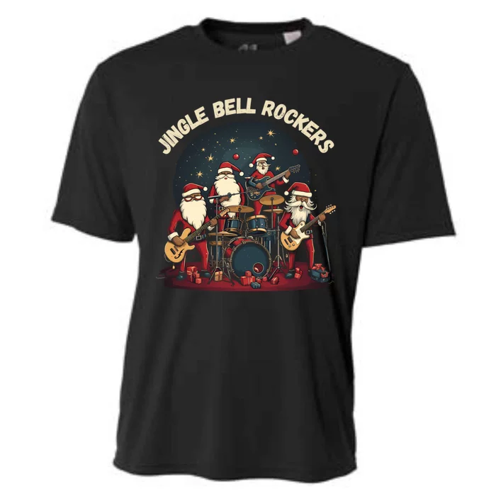 Jingle Bell Rockers Rocking Around The Christmas Tree Gift Cooling Performance Crew T-Shirt