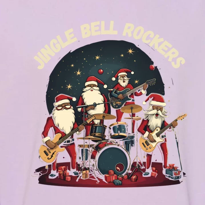 Jingle Bell Rockers Rocking Around The Christmas Tree Gift Garment-Dyed Sweatshirt