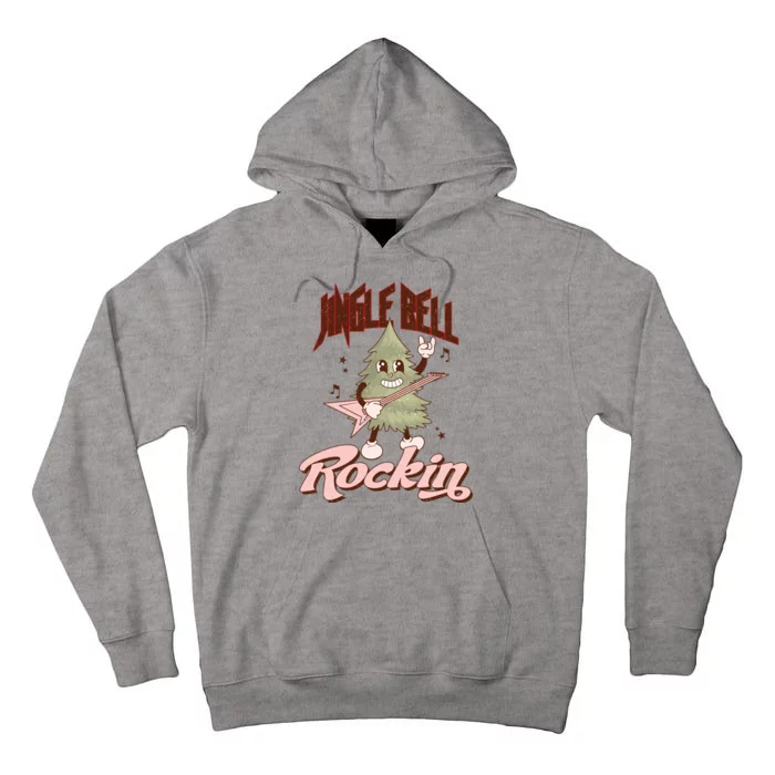 Jingle Bell Rockin Guitar Tree Tall Hoodie