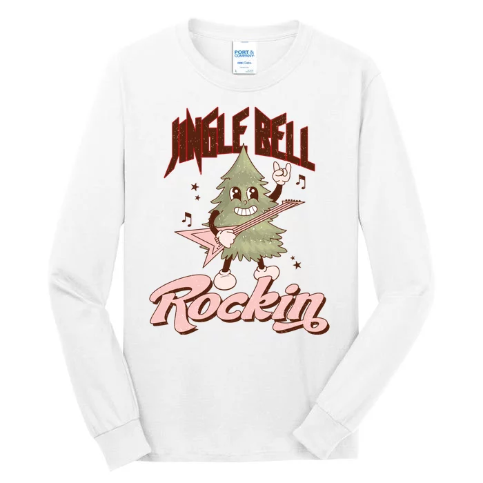 Jingle Bell Rockin Guitar Tree Tall Long Sleeve T-Shirt