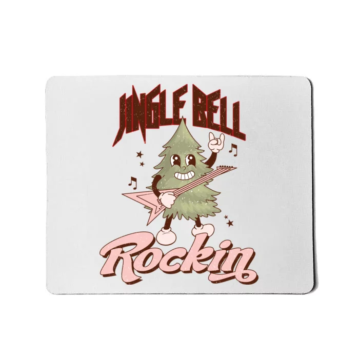 Jingle Bell Rockin Guitar Tree Mousepad