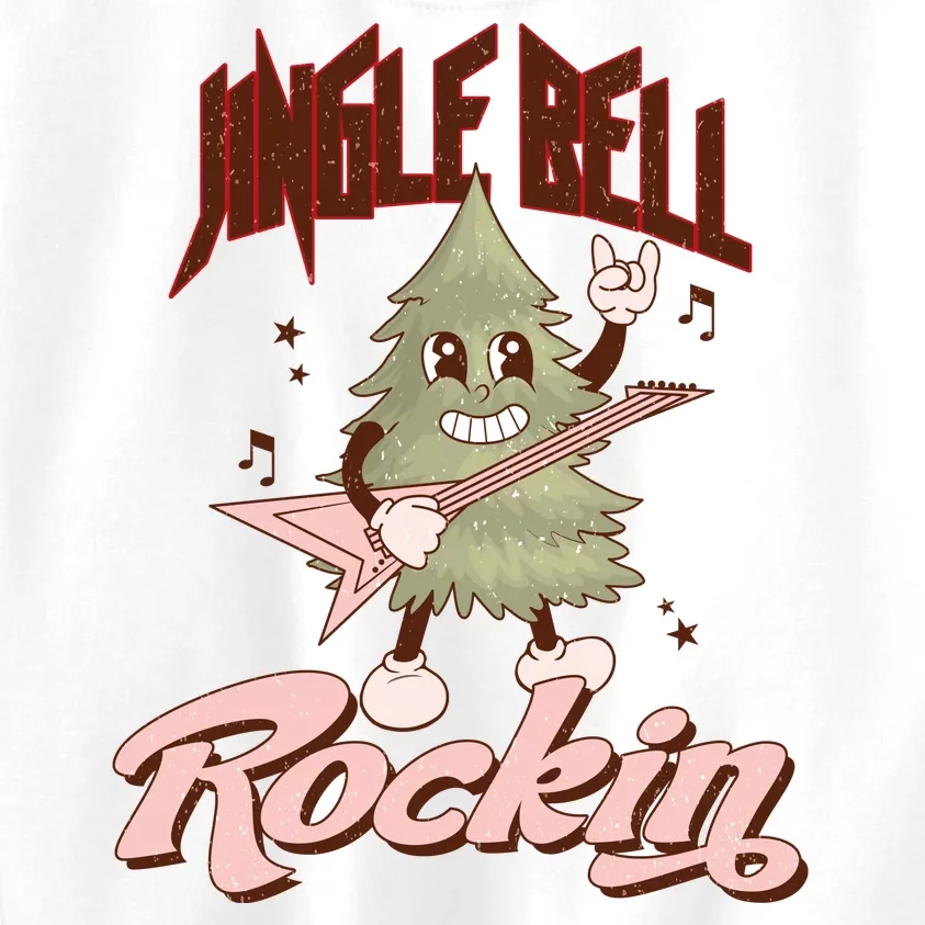 Jingle Bell Rockin Guitar Tree Kids Sweatshirt