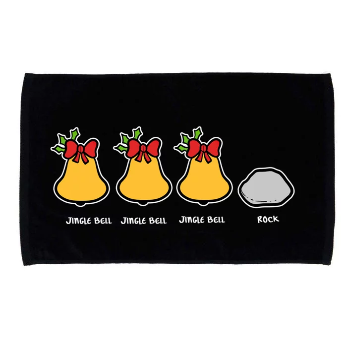 Jingle Bell Rock Christmas Singer Gift Microfiber Hand Towel