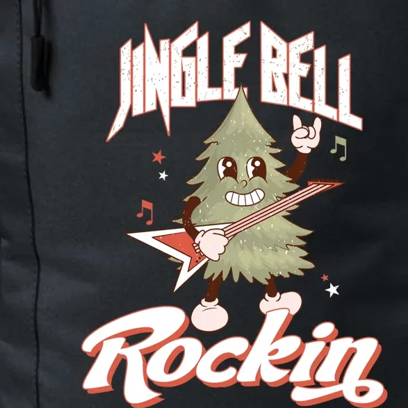 Jingle Bell Rockin For Lovers Of Christmas Rock Great Gift Daily Commute Backpack