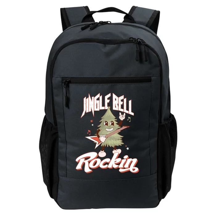 Jingle Bell Rockin For Lovers Of Christmas Rock Great Gift Daily Commute Backpack