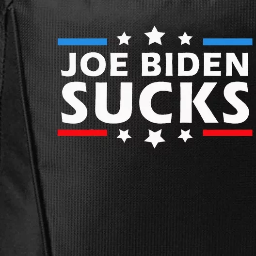 Joe Biden Sucks Funny Antibiden Election City Backpack