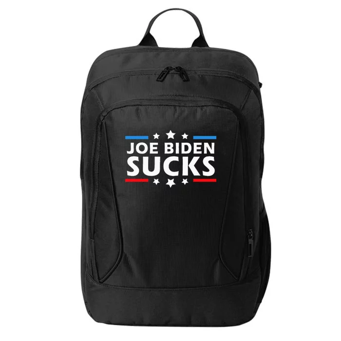 Joe Biden Sucks Funny Antibiden Election City Backpack