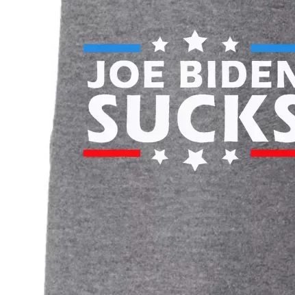 Joe Biden Sucks Funny Antibiden Election Doggie 3-End Fleece Hoodie