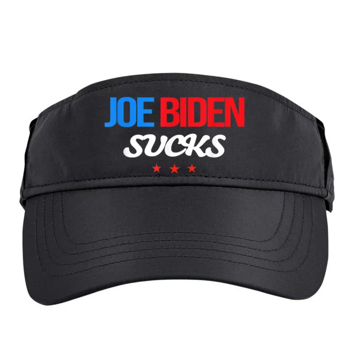 Joe Biden Sucks Funny Anti Joe Biden Adult Drive Performance Visor